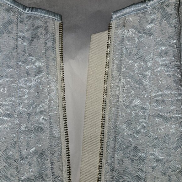 LAST NWT FROZEN CORSET BLUE W/LACE SMALL 24" - Picture 6 of 16